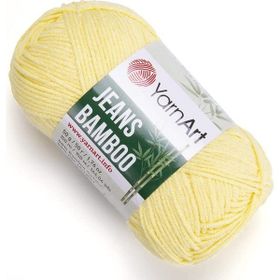 Yarnart Jeans Bamboo 104 Limon Sarı İplik