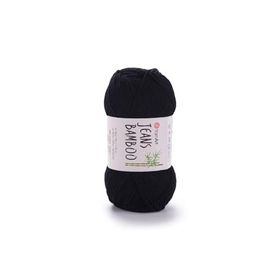 Yarnart Jeans Bamboo 135 Siyah İplik