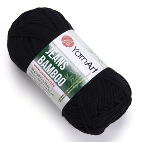 Yarnart Jeans Bamboo 135 Siyah İplik