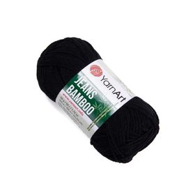 Yarnart Jeans Bamboo 135 Siyah İplik