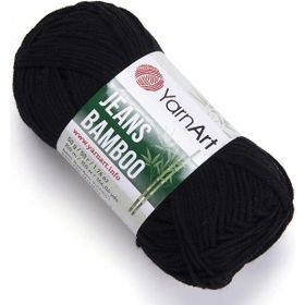 Yarnart Jeans Bamboo 135 Siyah İplik