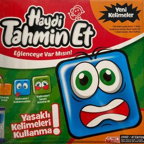 Yasak Kelimeler Eğitici Kutu Oyunu-Tabu Tarzı Kelime Oyunu