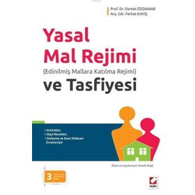 YASAL MAL REJIMI VE TASFIYESI - DEMET ÖZDAMAR;FERHAT KAYIŞ