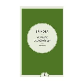Yaşamak Dediğimiz Şey - Benedictus Spinoza