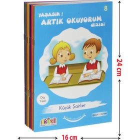 Yaşasın! Artık Okuyorum Dizisi 1. Sınıf Yeni Müfredat 8 Kitap Set - Şenol Yanık