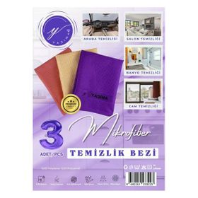 Yasima 3 Adet 40x60 cm Sihirli Krem Dekoratif Temizlik Bezi
