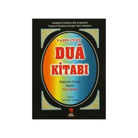 Yasin Cüzü Dua Kitabı Deprem Duası İlaveli Çanta Boy 1. Hamur - Abdülkadir Dedeoğlu