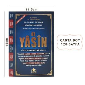 YASIN-I ŞERIF ÇANTA BOY TÜRKÇE FIHRISTLI - ELMALILI MUHAMMED HAMDI YAZIR