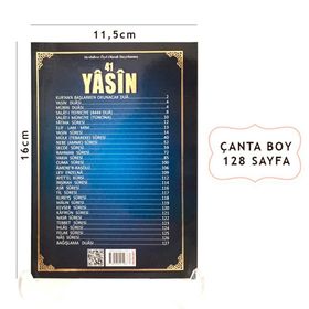 YASIN-I ŞERIF ÇANTA BOY TÜRKÇE FIHRISTLI - ELMALILI MUHAMMED HAMDI YAZIR