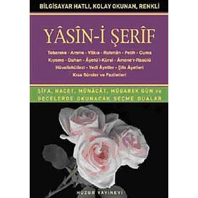 YASIN-I ŞERIF (KOD:014) (HAFIZ BOY, ŞAMUA) TÜRKÇE OKUNUŞLU, BILGISAYAR HATLI - HATICE SAĞLAM