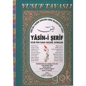 YASIN-I ŞERIF - KUR'AN'DAN SEÇME SURELER (CILTLI - CAMI BOY) (CB02) - YUSUF TAVASLI