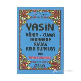 YASIN (KOD 008) ÇANTA SATIR ALTI TÜRKÇE OKUNUŞLU - ELMALILI MUHAMMED HAMDI YAZIR
