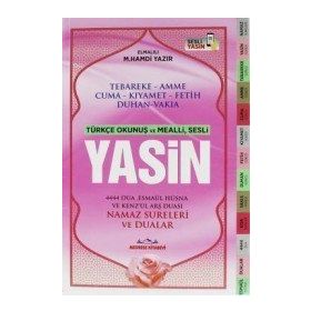 Yasin Orta Boy Selefonlu Sesli Bilgisayar Hatlı Mavi-Pembe - kollektif