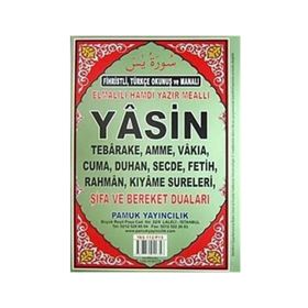 Yasin, Tebarake, Amme, Vakıa, Cuma, Namaz Sureleri Ve Dualar Cep Boy Yas-050-Kolektif - kollektif