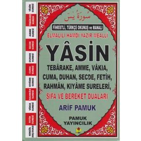 Yasin, Tebarake, Amme, Vakıa, Cuma, Namaz Sureleri Ve Dualar Cep Boy Yas-050-Kolektif - kollektif