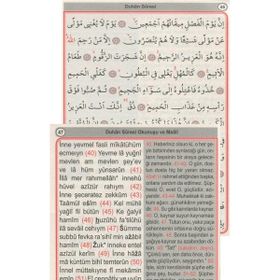 Yasin Tebareke Amme 4444 Dua ve Şifalı Dualar Türkçe Okunuşlu Orta Boy-Renkli - Elmalılı Muhammed Hamdi Yazır