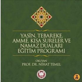 Yasin, Tebareke, Amme, Kısa Sureler ve Namaz Duaları Eğitim Programı 2 Adet CD - kollektif