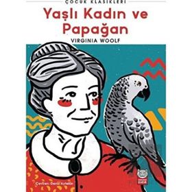 Yaşlı Kadın ve Papağan Kırmızı Kedi Çocuk