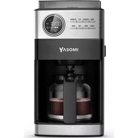Yasomi CM90 Gri Siyah Filtre Kahve Makinesi