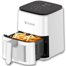 Yasomi Y35 1350W 3.5 lt Beyaz Camlı Airfryer