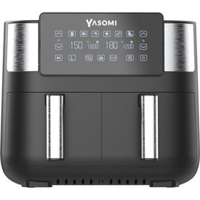 Yasomi Y80 8 lt 2850W Çift Hazneli ve Çift Motorlu Dokunmatik Airfryer