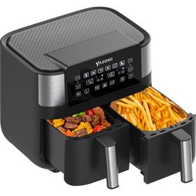 Yasomi Y80 8 lt 2850W Çift Hazneli ve Çift Motorlu Dokunmatik Airfryer