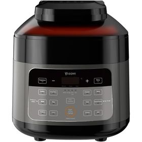 Yasomi Y85 Multi Cooker 4 lt 2in1 Siyah Fritöz ve Elektrikli Düdüklü Tencere