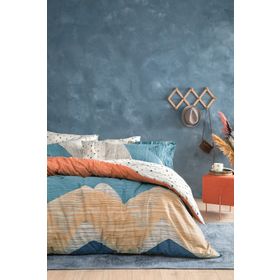 Yataş Bedding Aden Ranforce Lacivert Tek Kişilik Nevresim Takımı