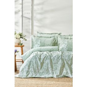 Yataş Bedding Andressa Adaçayı Ranforce Çift Kişilik Nevresim Takımı Seti