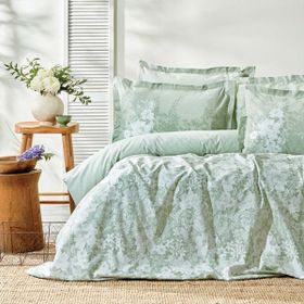 Yataş Bedding Andressa Adaçayı Ranforce Çift Kişilik Nevresim Takımı Seti