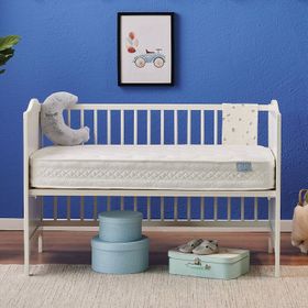 Yataş Bedding Baby Blue Star Mini DHT Yaylı 70x180 cm Bebek Yatağı