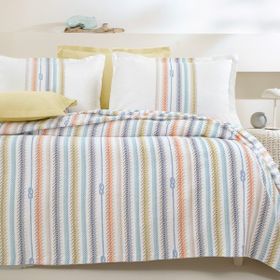 Yataş Bedding Benito Yağ Yeşili Çift Kişilik Pike Takımı