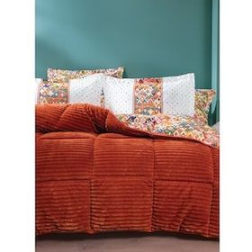 Yataş Bedding Çift Kişilik Diamond Turuncu Triola Set