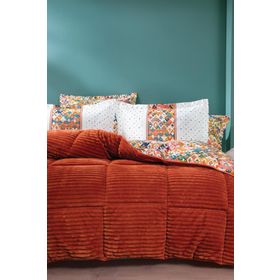 Yataş Bedding Çift Kişilik Diamond Turuncu Triola Set