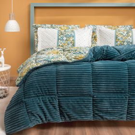 Yataş Bedding Çift Kişilik Diamond Turuncu Triola Set