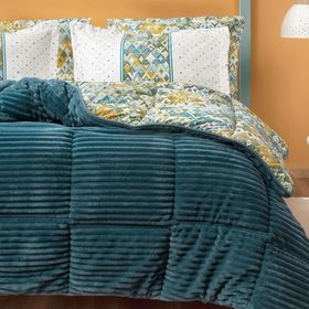 Yataş Bedding Çift Kişilik Diamond Yeşil Triola Set