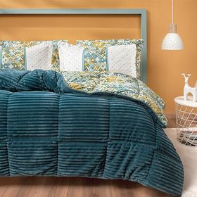 Yataş Bedding Çift Kişilik Diamond Yeşil Triola Set