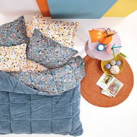 Yataş Bedding Çift Kişilik Terazzo İndigo Triola Set