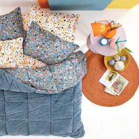 Yataş Bedding Çift Kişilik Terazzo İndigo Triola Set