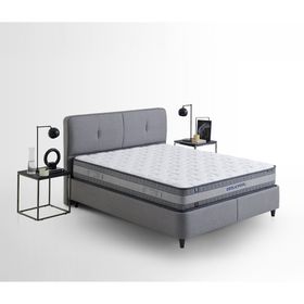 Yataş Bedding Cool Wool 120x200 cm Tek Kişilik Yatak Baza Başlık 3'lü Set
