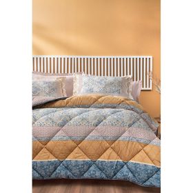 Yataş Bedding Delissa Mavi Çift Kişilik Uyku Seti
