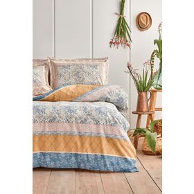 Yataş Bedding Delissa Ranforce Renkli Çift Kişilik Nevresim Takımı