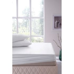 Yataş Bedding Eco Touch 140x200 cm Beyaz Sıvı Geçirmez Alez
