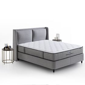 Yataş Bedding Ergocoil Infinity Pro 100x200 cm Tek Kişilik Yatak-Baza-Başlık 3'lü Set