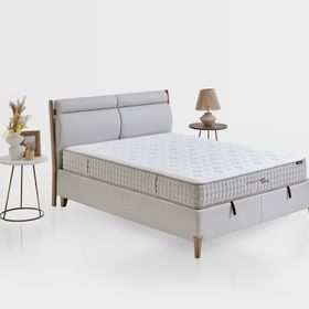 Yataş Bedding Ergonomic Air 120x200 cm Tek Kişilik Yatak Baza Başlık 3'lü Set