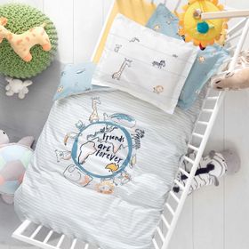 Yataş Bedding Friends Ranforce Nil Yeşili Bebek Nevresim Takımı