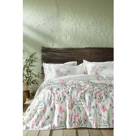Yataş Bedding Hana Pembe Tek Kişilik Pike Takımı