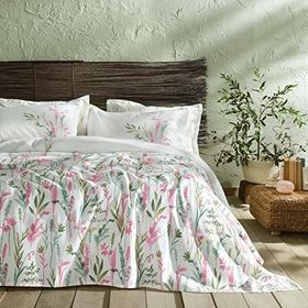 Yataş Bedding Hana Pembe Tek Kişilik Pike Takımı