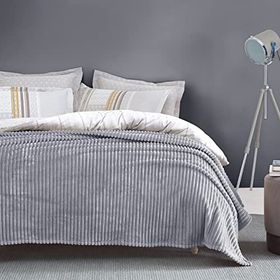 Yataş Bedding Holly Wellsoft Gri Tek Kişilik Battaniye
