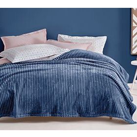 Yataş Bedding Holly Wellsoft İndigo Çift Kişilik Battaniye